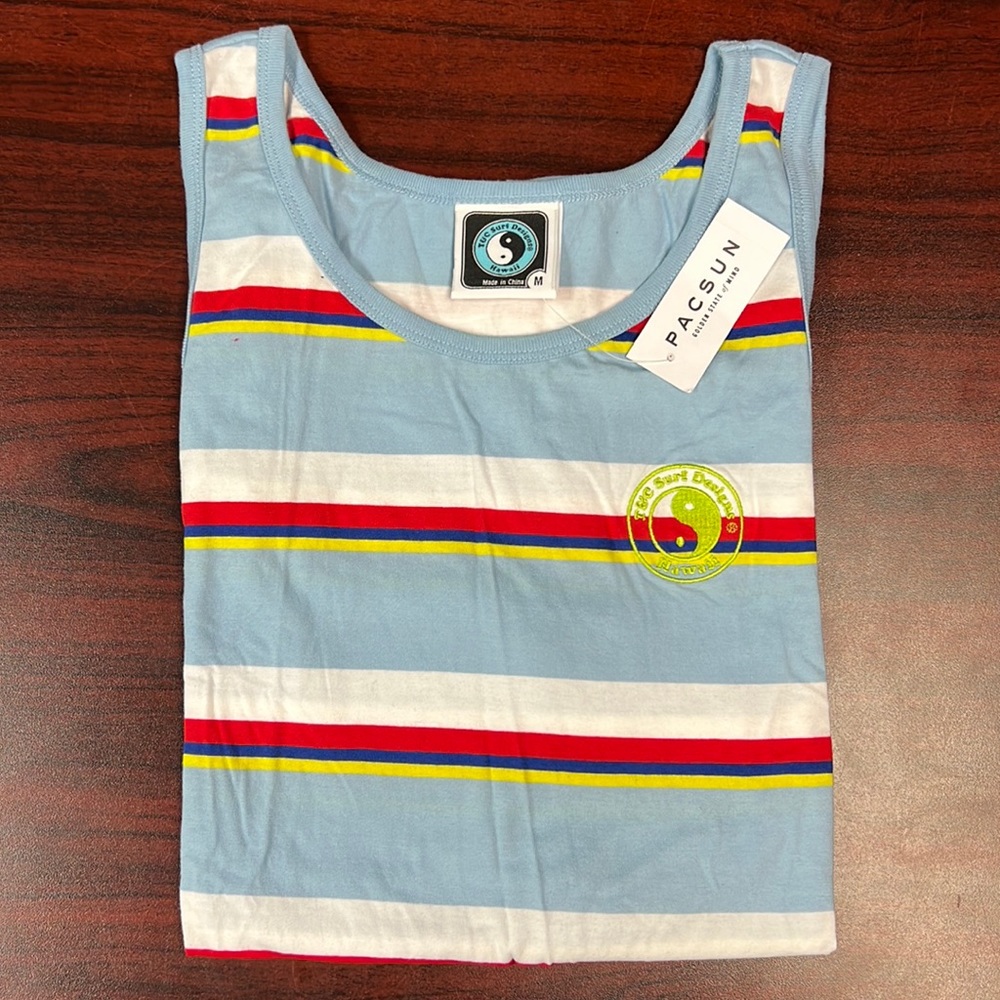 Brand new stripped tank top